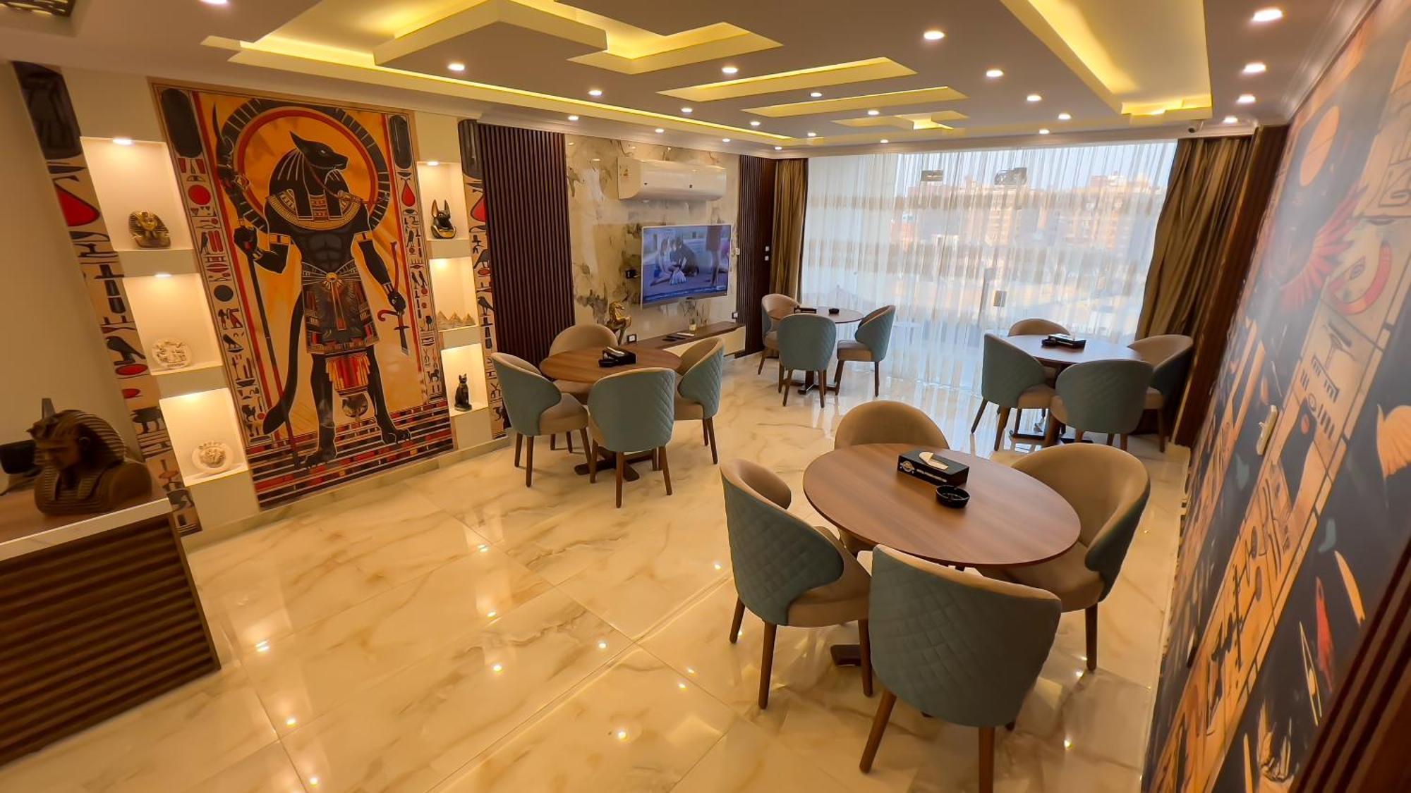 Bed and Breakfast Imperial Pyramids Heights View à Nazlet el-Sîsi Extérieur photo