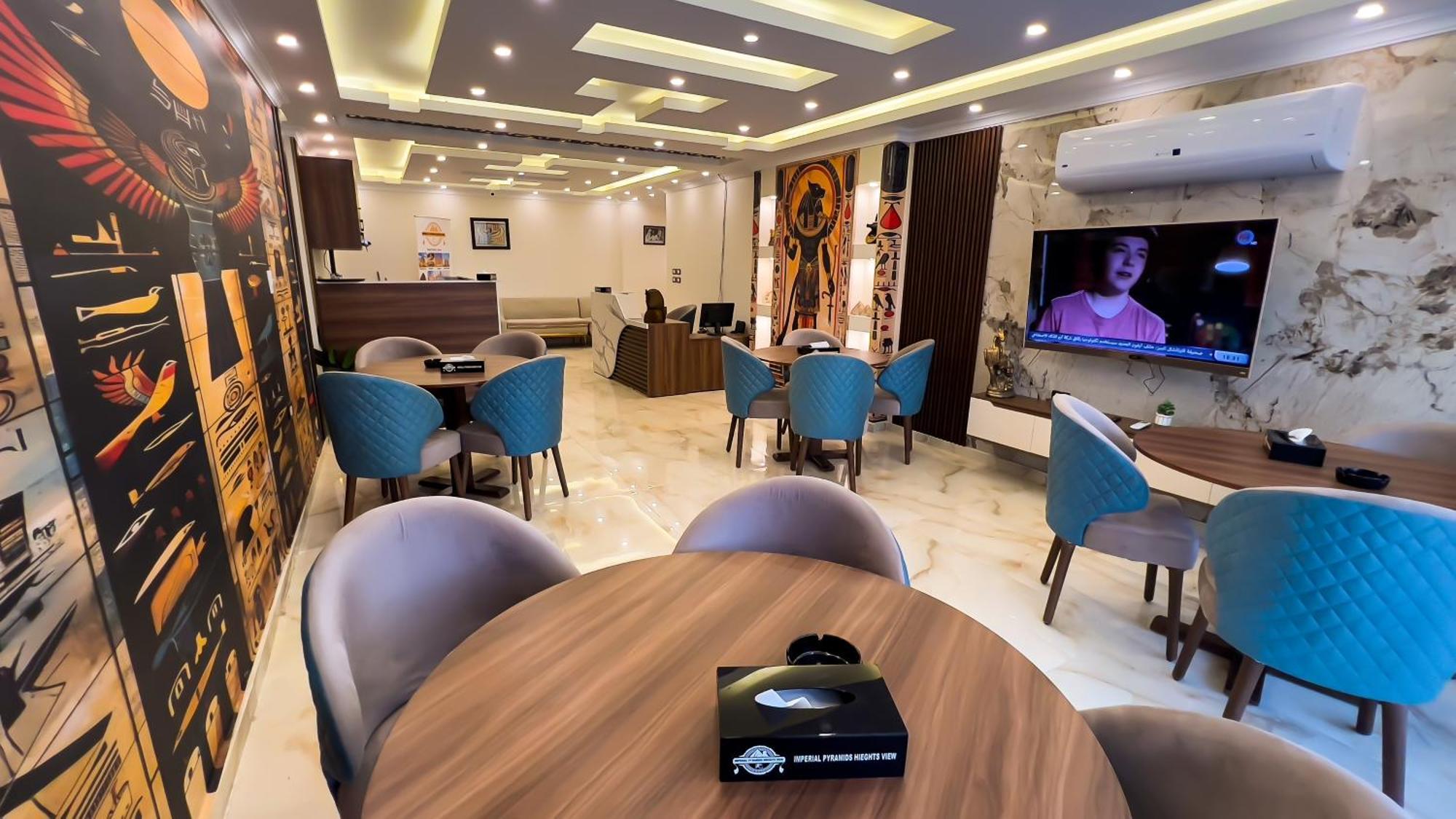 Bed and Breakfast Imperial Pyramids Heights View à Nazlet el-Sîsi Extérieur photo